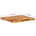 Blat Lavoar De Baie, 58X52X3,8 Cm, Lemn Masiv De Acacia