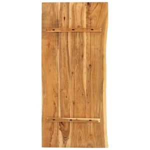 Blat Lavoar De Baie, 114X52X4 Cm, Lemn Masiv De Acacia