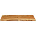 Blat Lavoar De Baie, 114X52X4 Cm, Lemn Masiv De Acacia