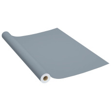 Folie De Mobilier Autoadezivă, Gri, 500 X 90 Cm, Pvc