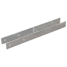 Ancore De Gard, 2 Buc., Argintiu, 7X6X60 Cm, Oțel Galvanizat
