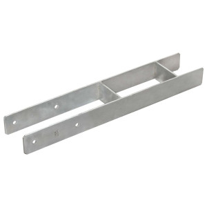Ancore De Gard, 6 Buc., Argintiu, 10X6X60 Cm, Oțel Galvanizat