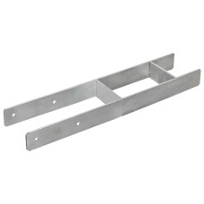 Ancore De Gard, 6 Buc., Argintiu, 12X6X60 Cm, Oțel Galvanizat