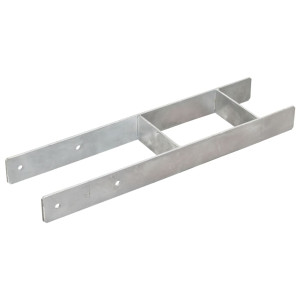 Ancore De Gard, 6 Buc., Argintiu, 14X6X60 Cm, Oțel Galvanizat