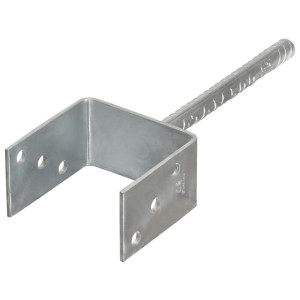 Ancore De Gard, 6 Buc., Argintiu, 10X6X30 Cm, Oțel Galvanizat