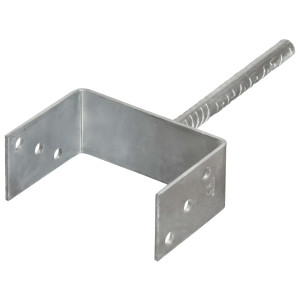 Ancore De Gard, 6 Buc., Argintiu, 14X6X30 Cm, Oțel Galvanizat