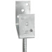 Ancore De Gard, 6 Buc., Argintiu, 14X6X30 Cm, Oțel Galvanizat