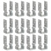 Ancore De Gard, 12 Buc., Argintiu, 7X6X15 Cm, Oțel Galvanizat