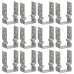 Ancore De Gard, 12 Buc., Argintiu, 9X6X15 Cm, Oțel Galvanizat