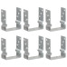 Ancore De Gard, 6 Buc., Argintiu, 12X6X15 Cm, Oțel Galvanizat