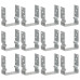 Ancore De Gard, 12 Buc., Argintiu, 12X6X15 Cm, Oțel Galvanizat
