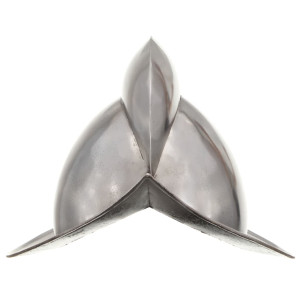 Coif Cavaler Medieval Antic, Jocuri Pe Roluri, Argintiu, Oțel