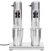 Mixer De Milkshake Cu 2 Vase, Oțel Inoxidabil, 2 L