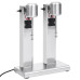 Mixer De Milkshake Cu 2 Vase, Oțel Inoxidabil, 2 L