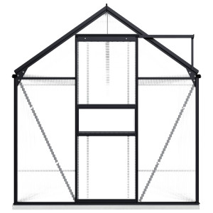 Seră Cu Cadru De Bază, Antracit, 7,03 M², Aluminiu