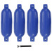 Bară De Protecție Barcă, 4 Buc., Albastru, 58,5X16,5 Cm, Pvc