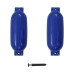 Bară De Protecție Barcă, 2 Buc., Albastru, 69X21,5 Cm, Pvc