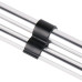 Stâlpi De Susținere Parasolar Barcă Bimini, 2 Buc., Aluminiu