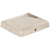 Capace Stâlpi De Gard Piramidă 6 Buc. Oțel Inoxidabil 101X101Mm