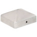 Capace Stâlpi De Gard Piramidă 6 Buc. Metal Galvanizat 71X71 Mm