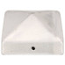 Capace Stâlpi De Gard Piramidă 6 Buc. Metal Galvanizat 71X71 Mm