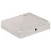 Capace Stâlpi De Gard Piramidă 6 Buc. Metal Galvanizat 91X91 Mm