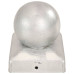 Capace Stâlpi Tip Glob, 6 Buc., 71 X 71 Mm, Metal Galvanizat