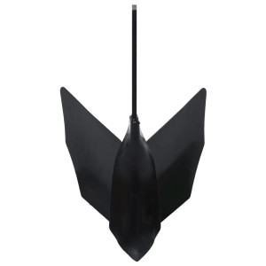 Accesoriu Plug Motocultor, Negru, Metal