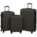 Set De Valize Cu Carcasă Rigidă, 3 Piese, Antracit, Abs