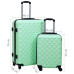 Set De Valize Cu Carcasă Rigidă, 2 Piese, Verde Mentă, Abs