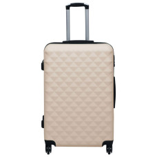 Set De Valize Cu Carcasă Rigidă, 2 Piese, Auriu, Abs