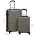Set De Valize Cu Carcasă Rigidă, 2 Piese, Antracit, Abs