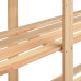 Etajere Cu 5 Niveluri 3 Buc. 170X38X170Cm Lemn Masiv Pin 500 Kg