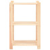 Etajere Cu 3 Niveluri, 10 Buc., 60X38X90 Cm, Pin Masiv, 150 Kg