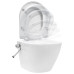 Vas Wc Suspendat Fără Ramă Cu Funcție De Bideu, Alb, Ceramică