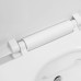 Vas Wc Suspendat Fără Ramă Cu Funcție De Bideu, Alb, Ceramică