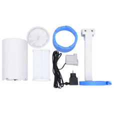 Skimmer De Piscină Suspendat Și Pompă Cu Adaptor 16 Cm Plastic