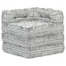 Fotoliu Puf Modular, Gri Deschis, Material Textil