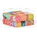 Fotoliu Puf, Model Petice, 60 X 70 X 36, Material Textil