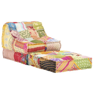 Fotoliu Puf Modular, Model Petice, Material Textil