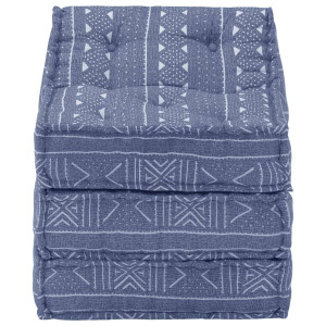 Fotoliu Puf Modular, Indigo, Material Textil