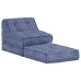 Fotoliu Puf Modular, Indigo, Material Textil