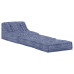 Fotoliu Puf Modular, Indigo, Material Textil