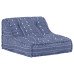 Fotoliu Puf Modular, Indigo, Material Textil