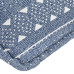 Canapea Tip Sac, Indigo, Material Textil, Petice