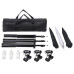 Kit Studio Foto Cu Fundal Și Set De Iluminare