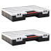 Cutii Sortare 2 Buc. Separatoare Reglabile 460X325X80Mm Plastic