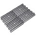 Grilaje De Gazon, 16 Buc., Negru, 60X40X3 Cm, Plastic