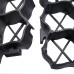 Grilaje De Gazon, 16 Buc., Negru, 60X40X3 Cm, Plastic