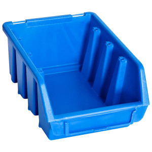 Cutii De Depozitare Stivuibile, 20 Buc., Albastru, Plastic